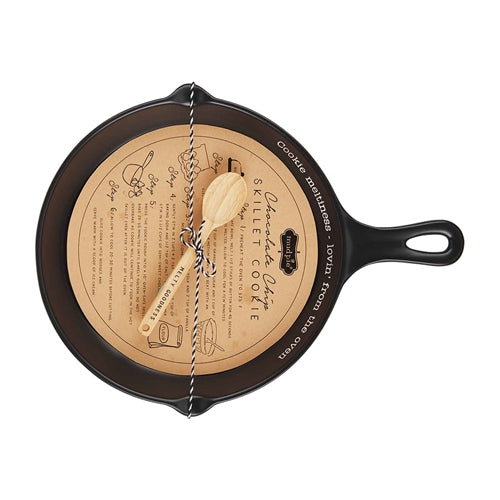 Dolomite cookie skillet set with matching spoon