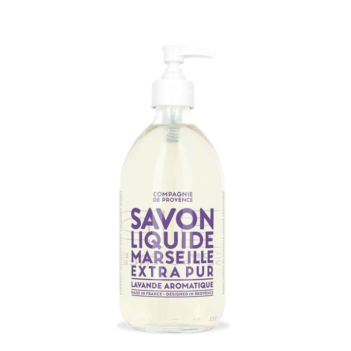 Liquid Marseille Soap 16.7 Fl oz Glass