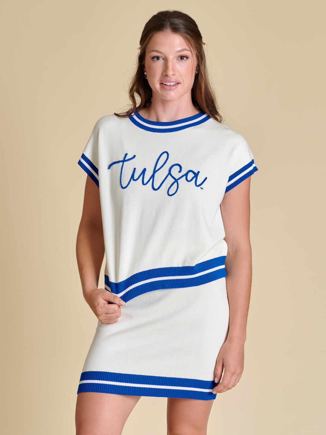 The Embroidered Varsity Sweater