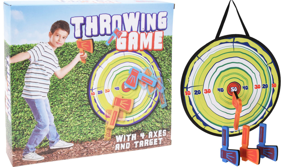 Throwing Game with Target Axes