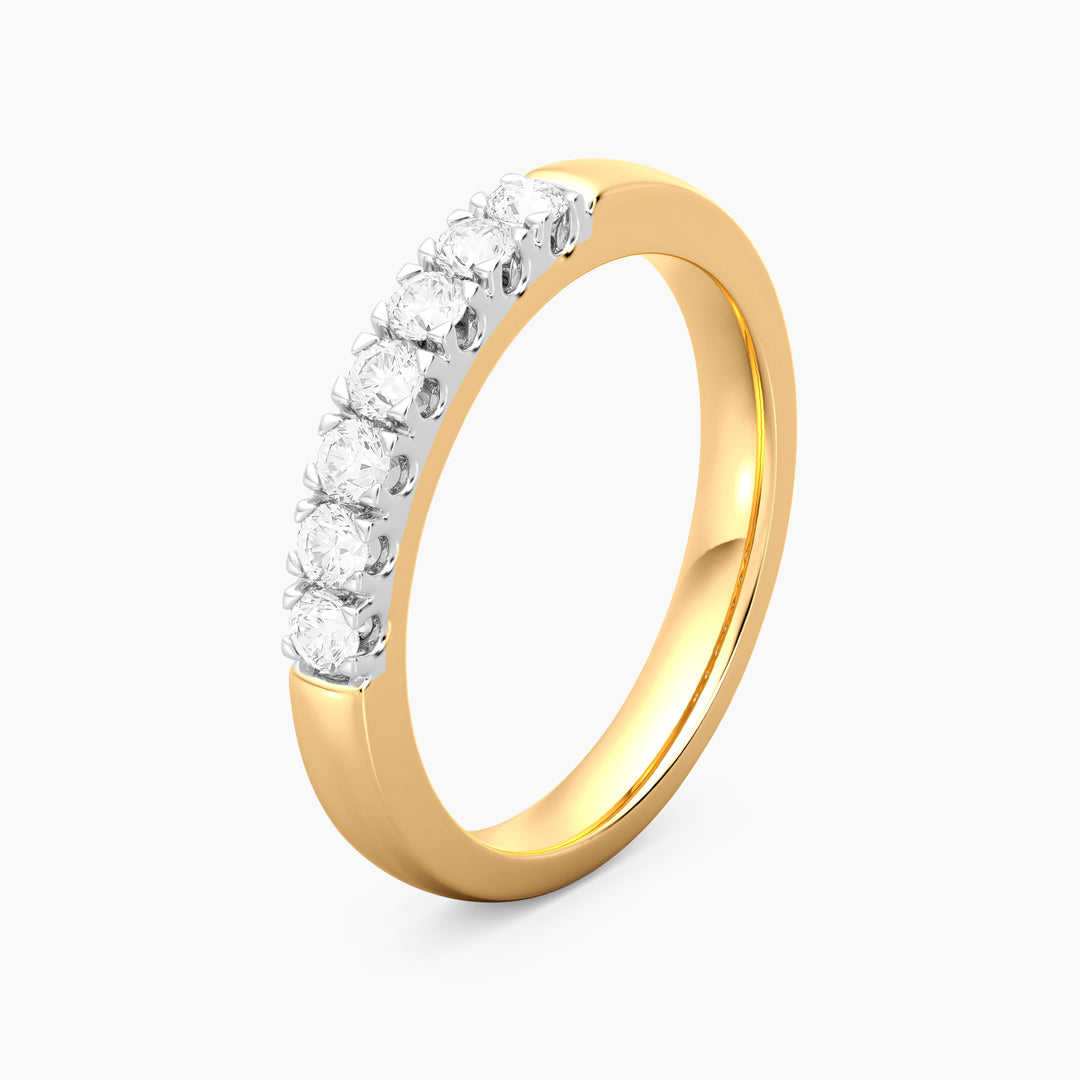 Lab-Grown 0.39 Ct Diamond Harmony Band Ring
