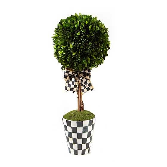 Courtly Boxwood Topiary Drop In