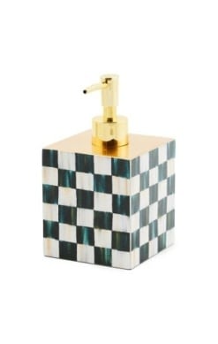Courtly Check Lacquer Soap Pump