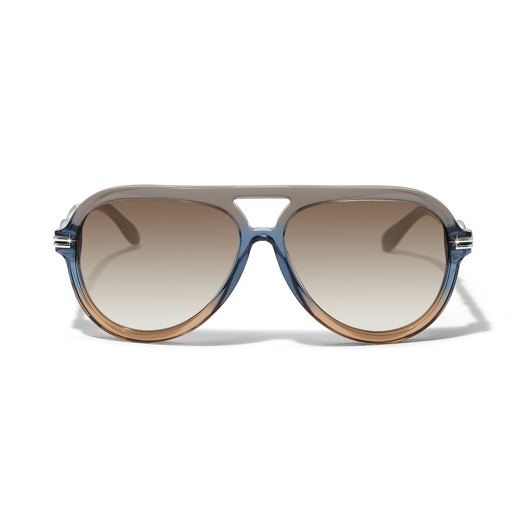 Interlok Twist Aviator Sunglasses