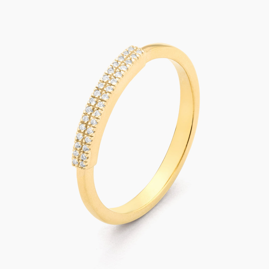 Waterproof Bar None Stackable Ring