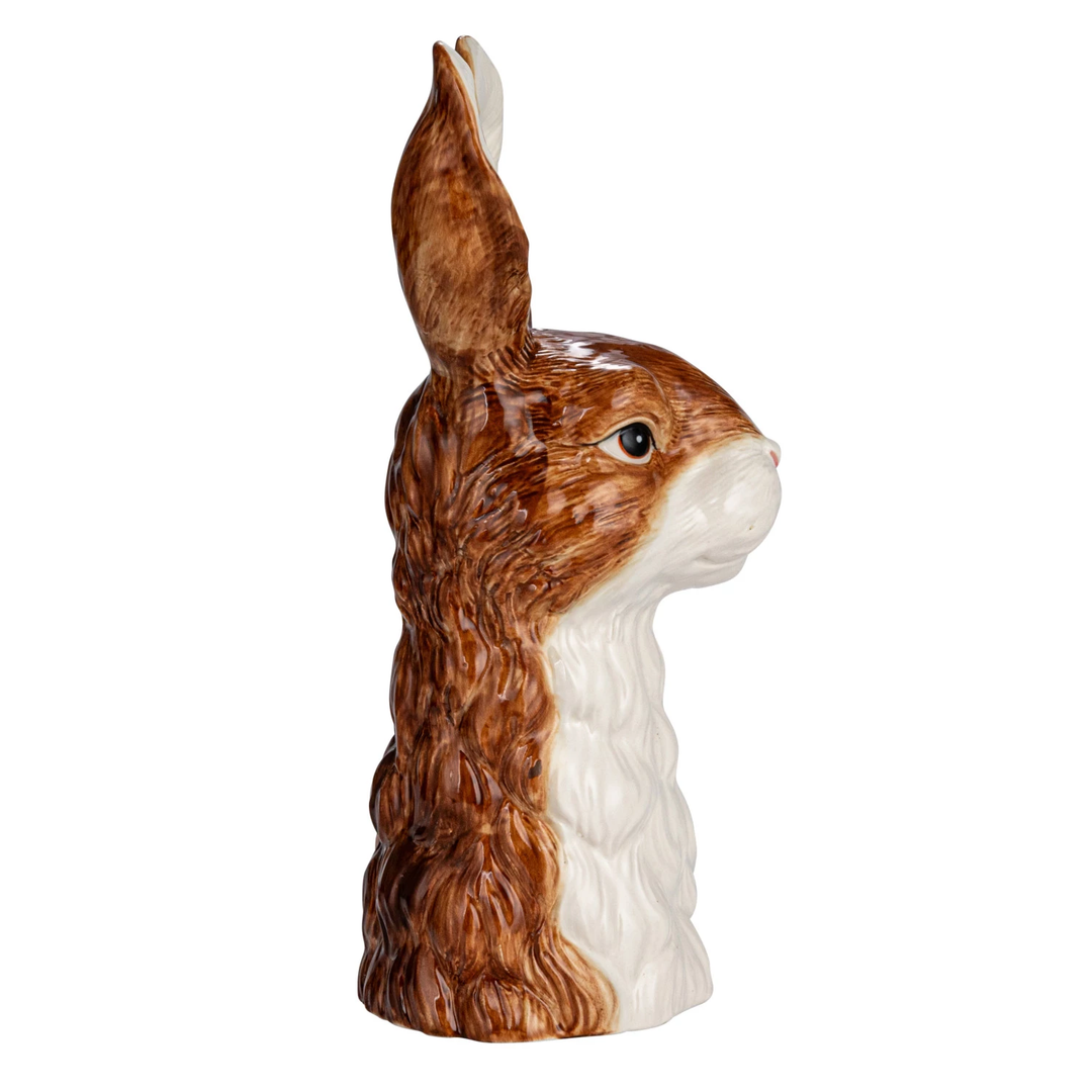 Stoneware Rabbit Vase