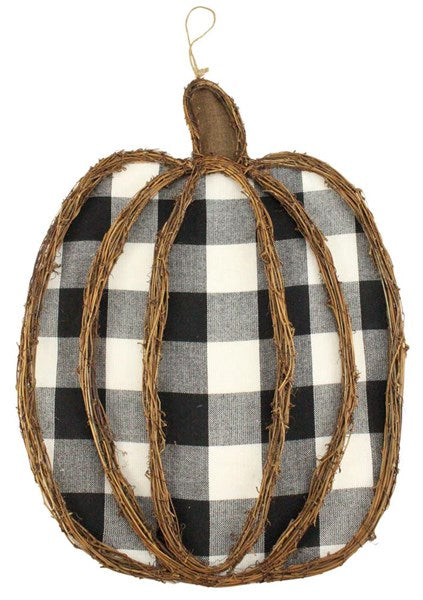 Vine/Fabric Pumpkin