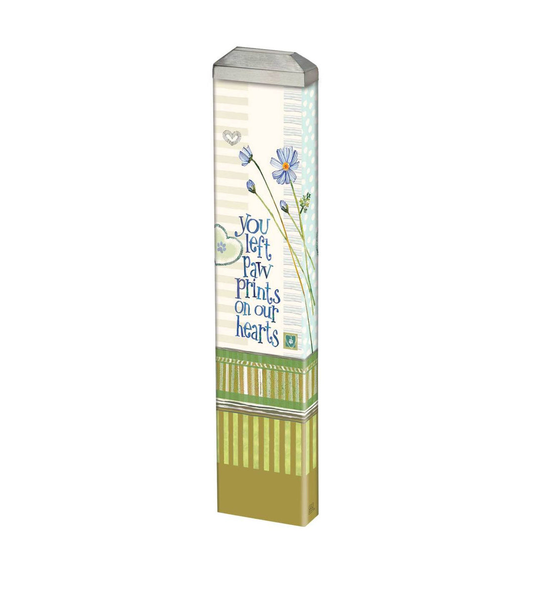 Black 13-inch mini art pole with a rectangular handle.