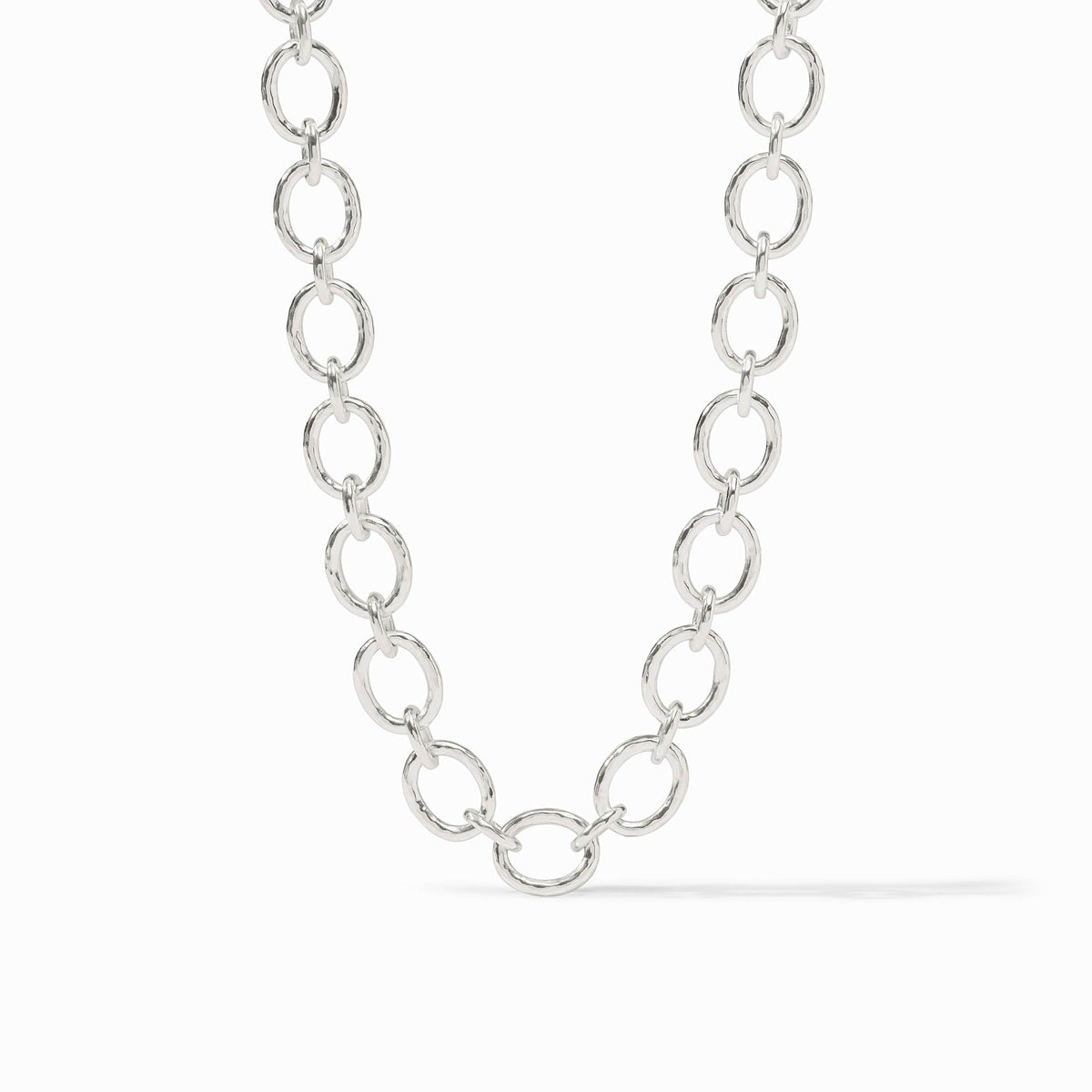 Silver Catalina Demi Link necklace with adjustable chain
