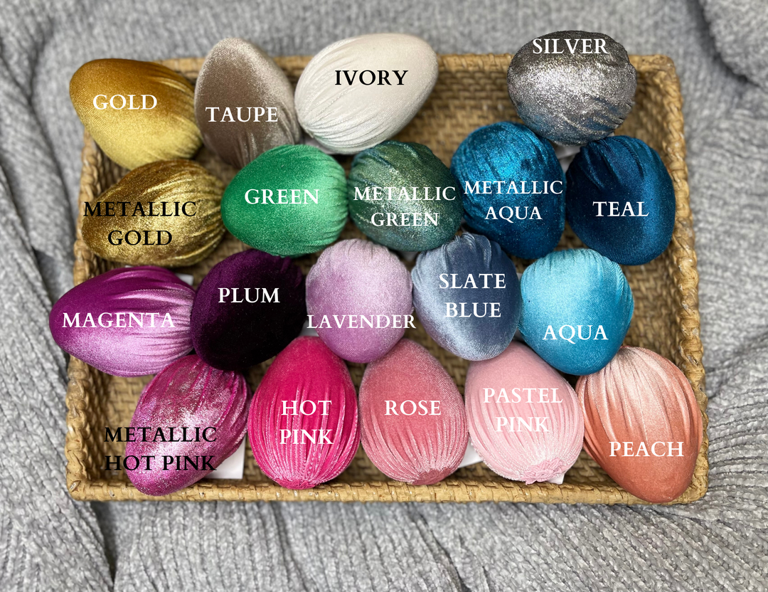 Handmade Velvet Eggs