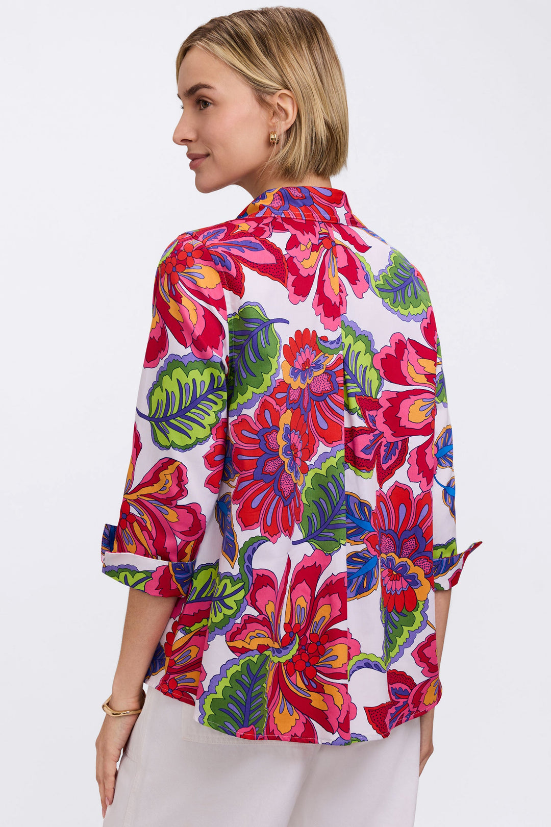 Agnes Paradise Blooms 3/4 Sleeve Shirt