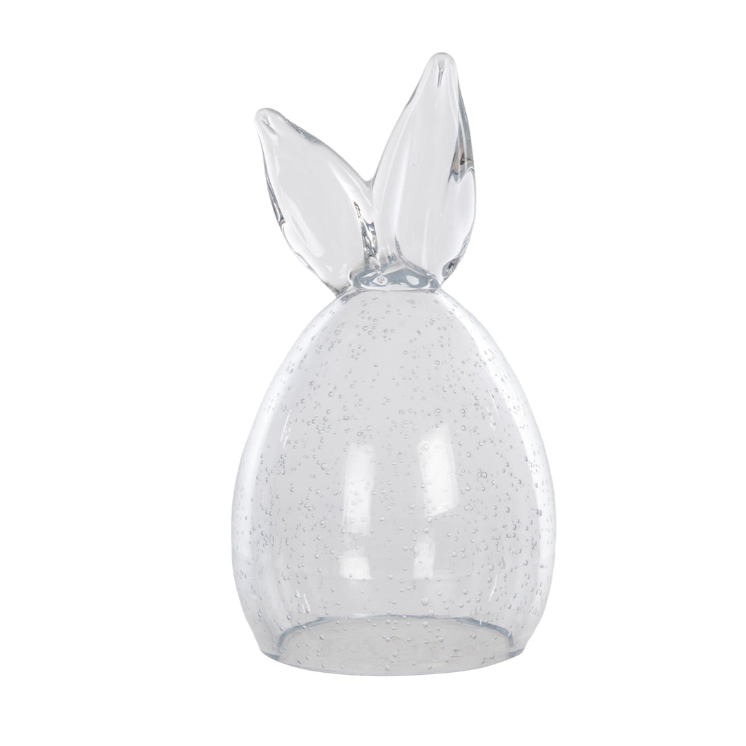 Glass 8”Bunny Cloche