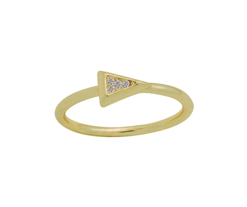 Arrow Gold Layers Ring