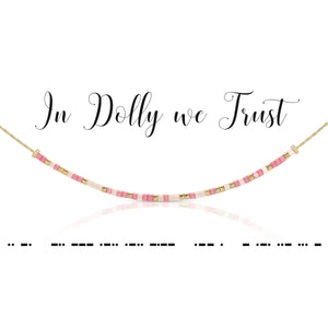 In Dolly We Trust Necklace