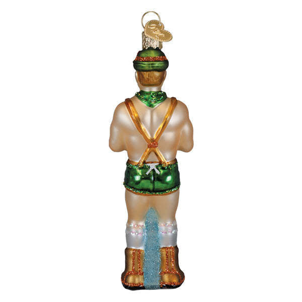 Dasher, Holly Jolly Hunk Ornament