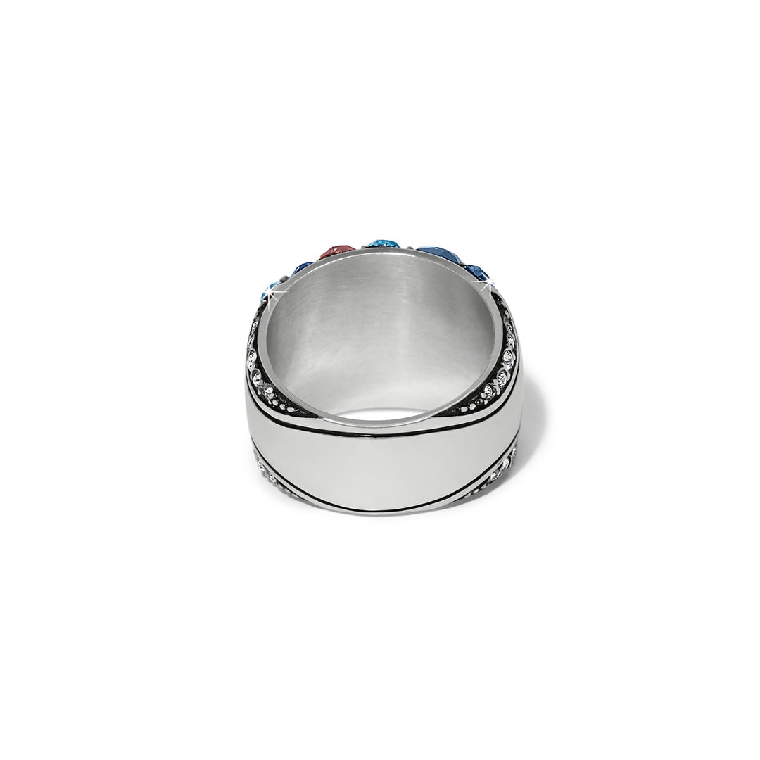 Trust Your Journey Blues Ring