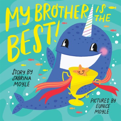 A Hello!Lucky book titled My Brother Is the Best featuring full-color illustrations in a compact square format.