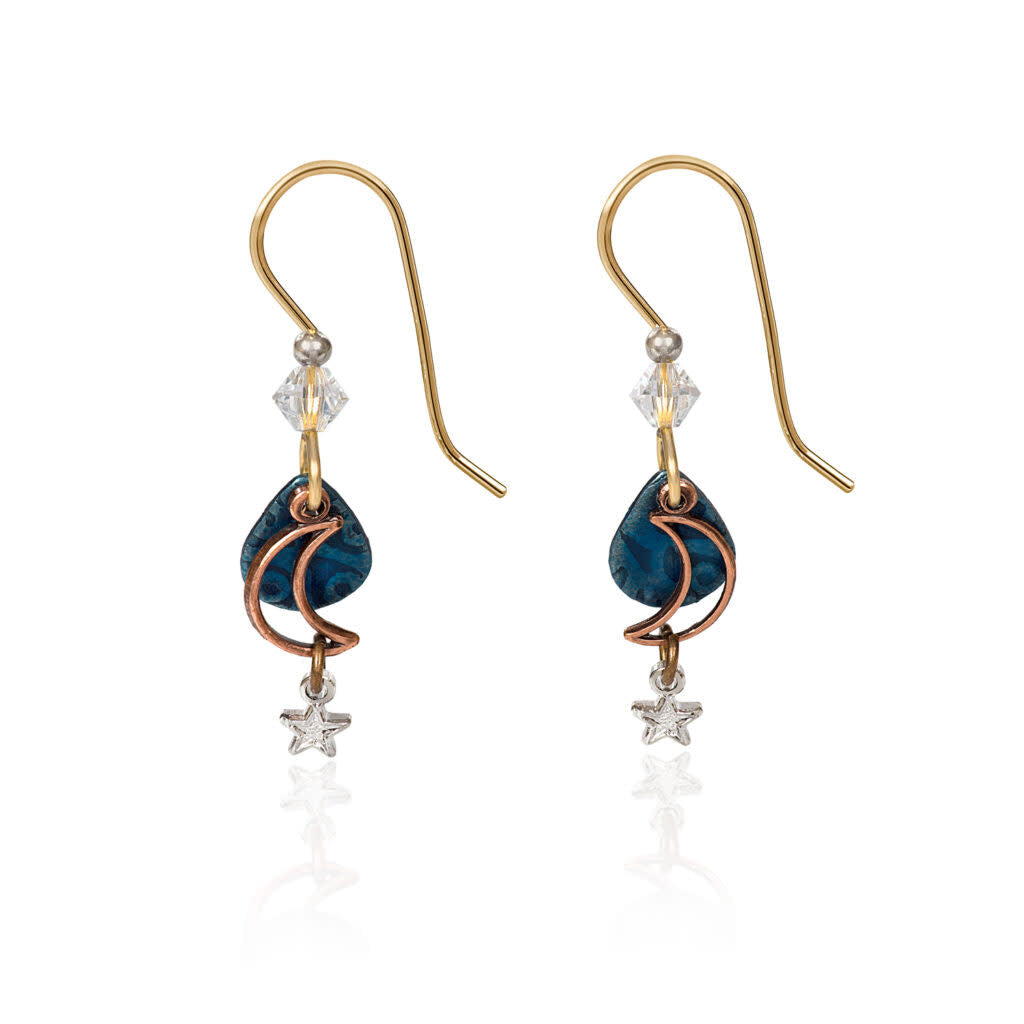 Delicate Sky Cascade Earrings