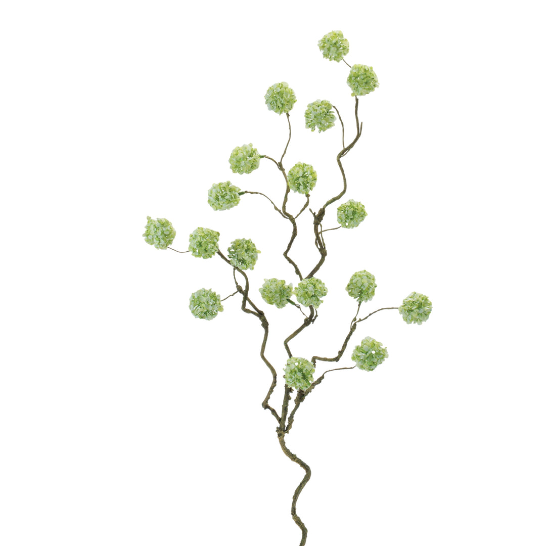 30" Snowball Branch Polyester