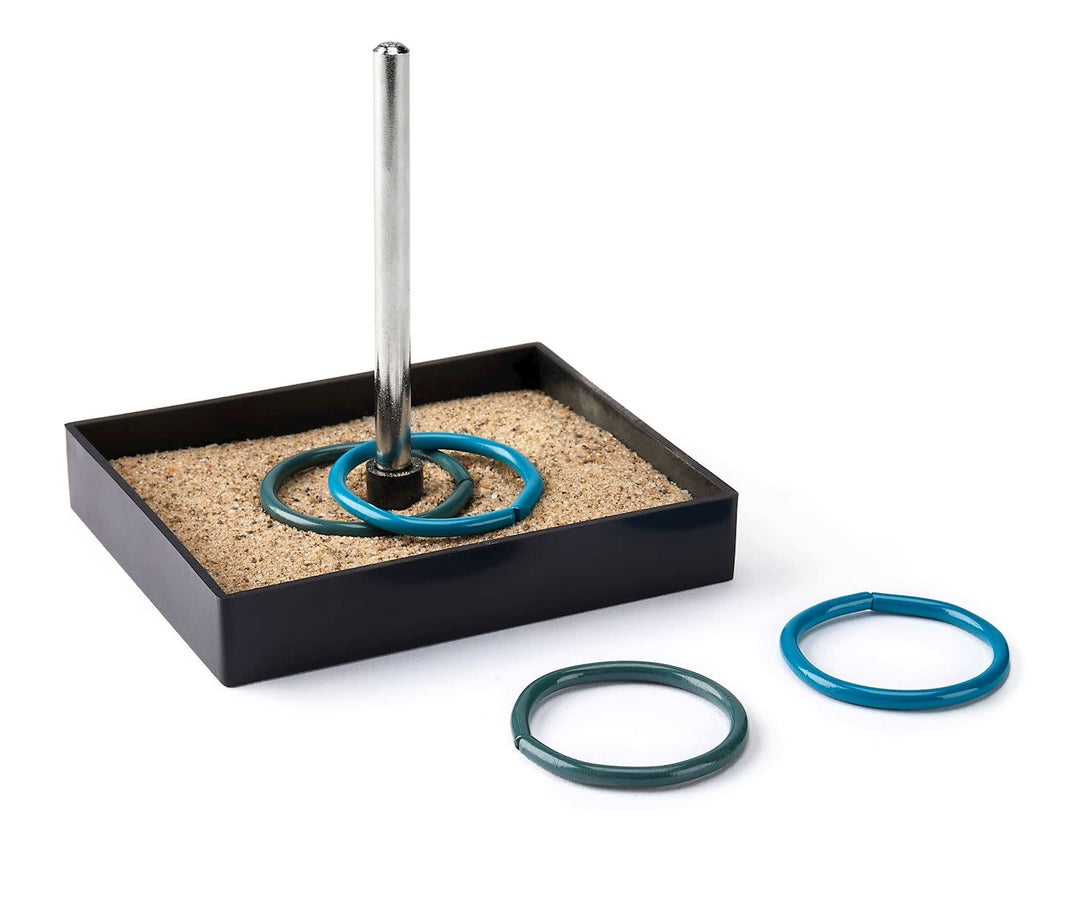 Desktop Finger Ring Toss Game Set