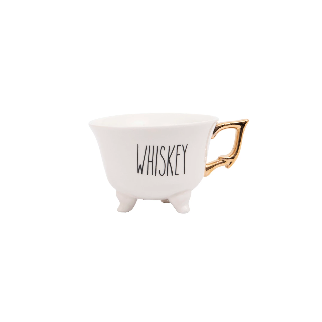 Stoneware Footed Cup