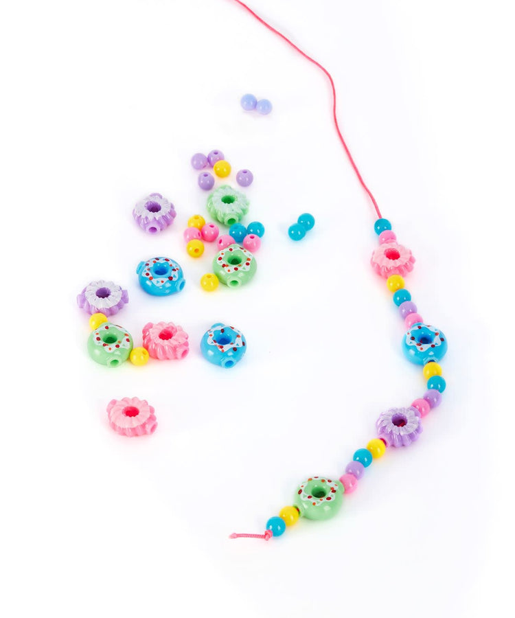 DIY Jewelry Kit box showing necklace and bracelet making supplies