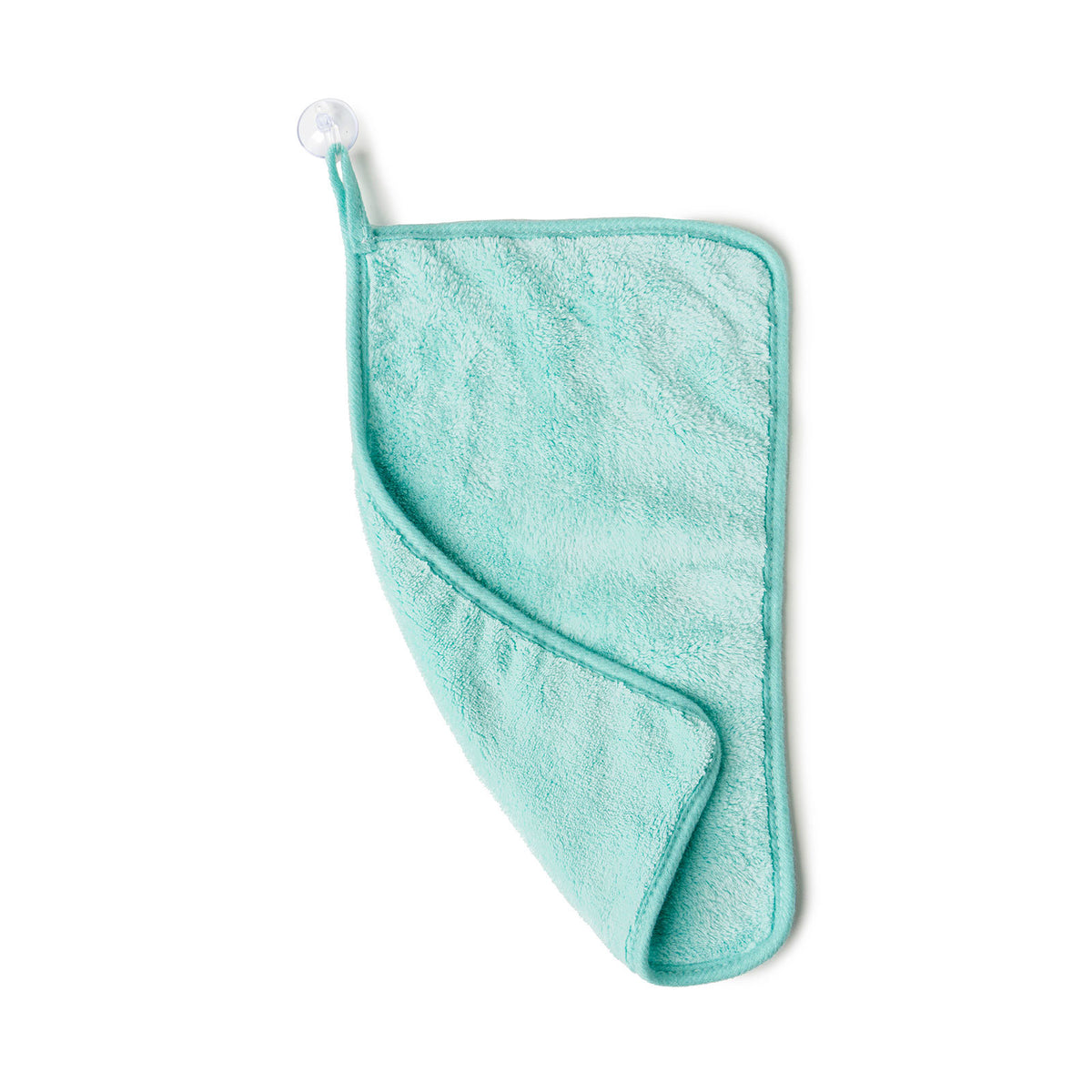 Lemon Lavender Water Works make-up removing towel with built-in hanging loop