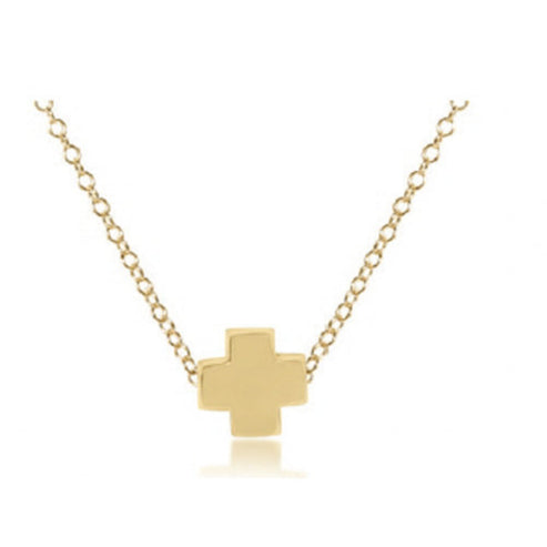 Gold-filled Egirl necklace featuring a 14-inch chain with three millimeter beads.