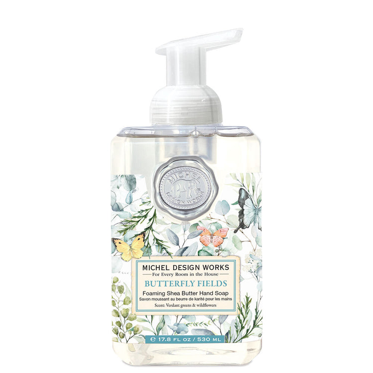 Spring Foaming Soap bottle with a pump dispenser.