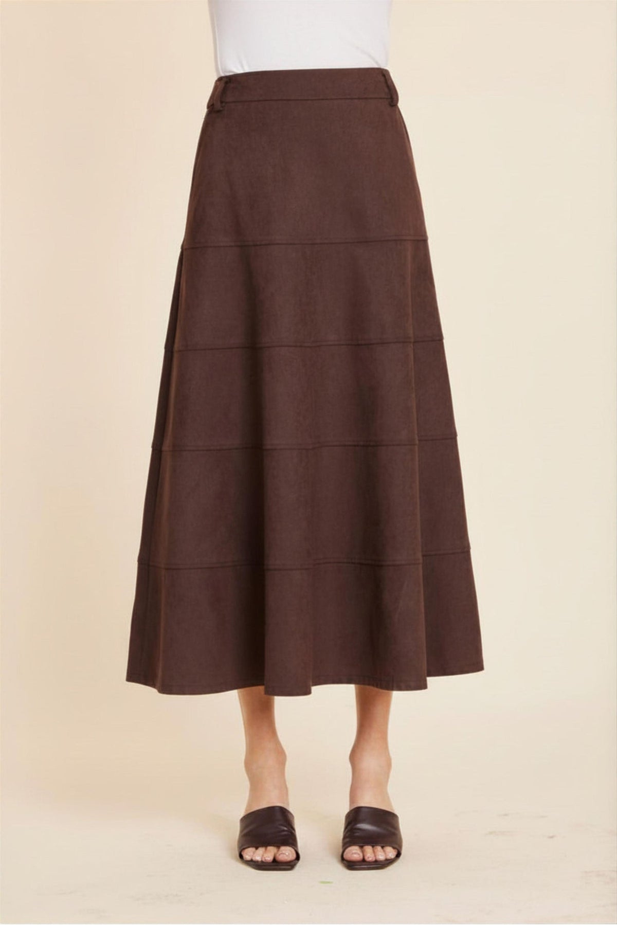 Dolce Cabo Coffee Layla skirt