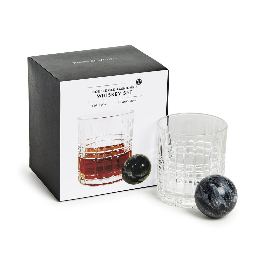 Double Old Fashion Whisky Set