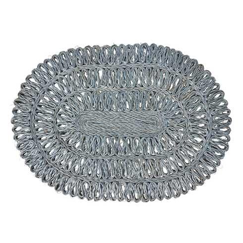 Straw Loop Oval Placemat