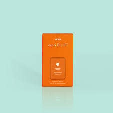Pumpkin Dulce Pura refill vial with festive orange liquid in a clear glass container.