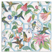 Pack of Caspari triple-ply luncheon napkins featuring museum artwork designs printed in Germany.