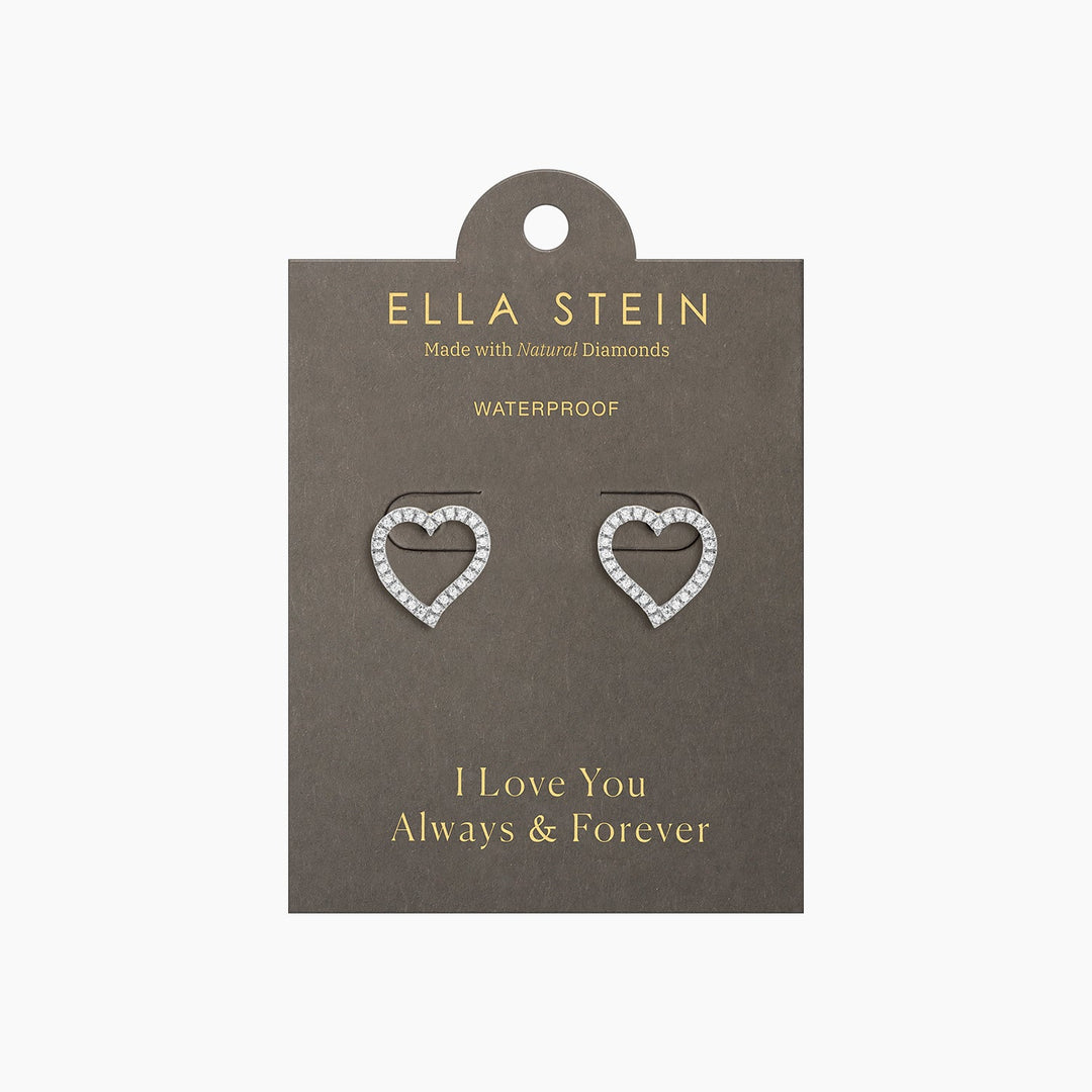 Waterproof Take Heart Stud Earrings