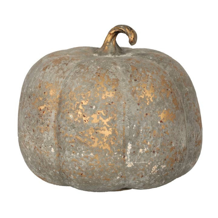 Dusty Finish Glass Pumpkin - Sold Individually
