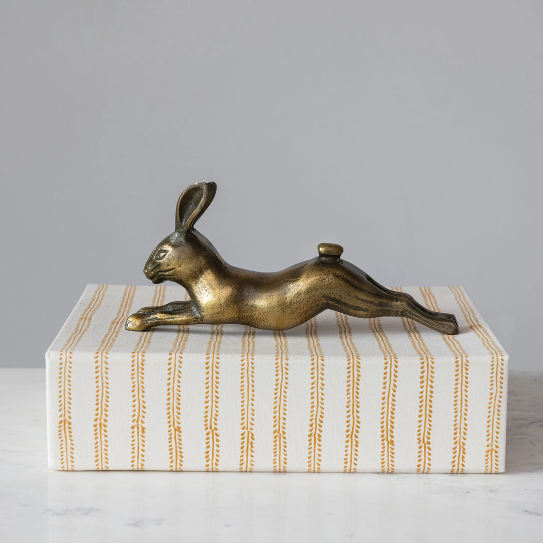 Aluminum Rabbit Décor