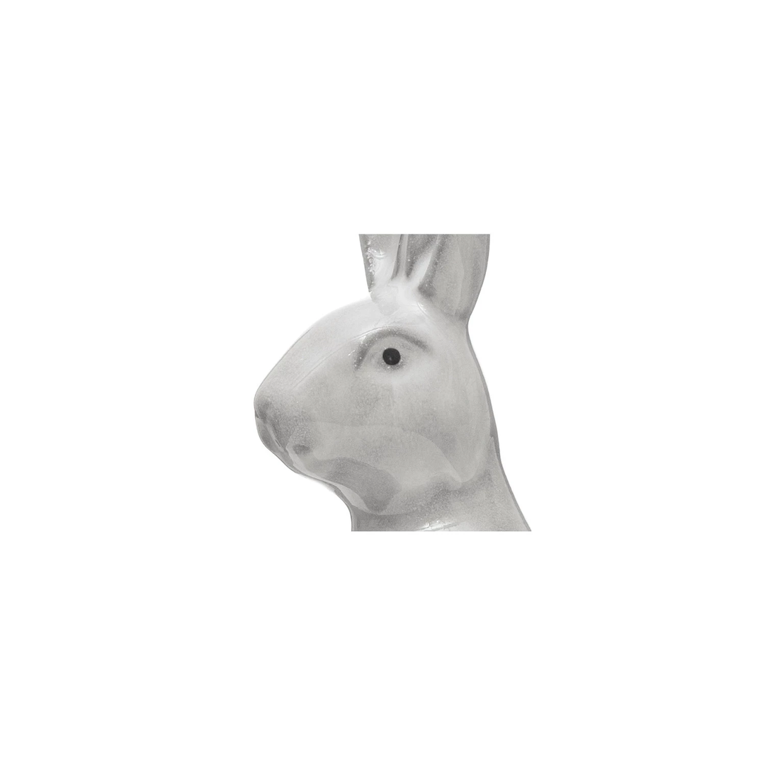 Stoneware Rabbit with Embossed Planter