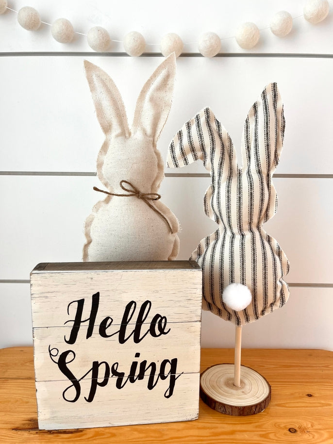 Rustic Floppy Ear Easter Bunny