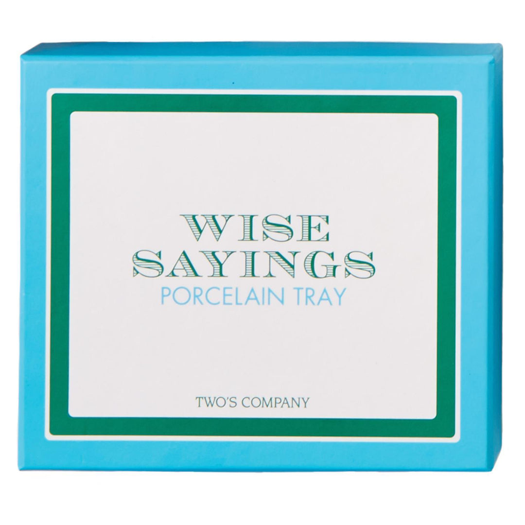 Wise Sayings "Old Friends are the Best Friends" Desk Tray in Gift Box
