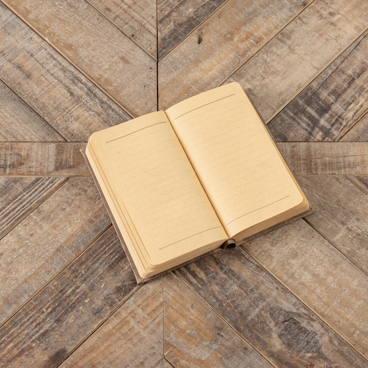 7-inch House of Dreams journal with wood cover featuring a house illustration.