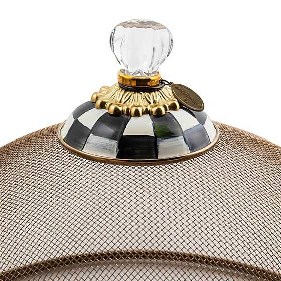 Courtly Check Mesh Dome - Large