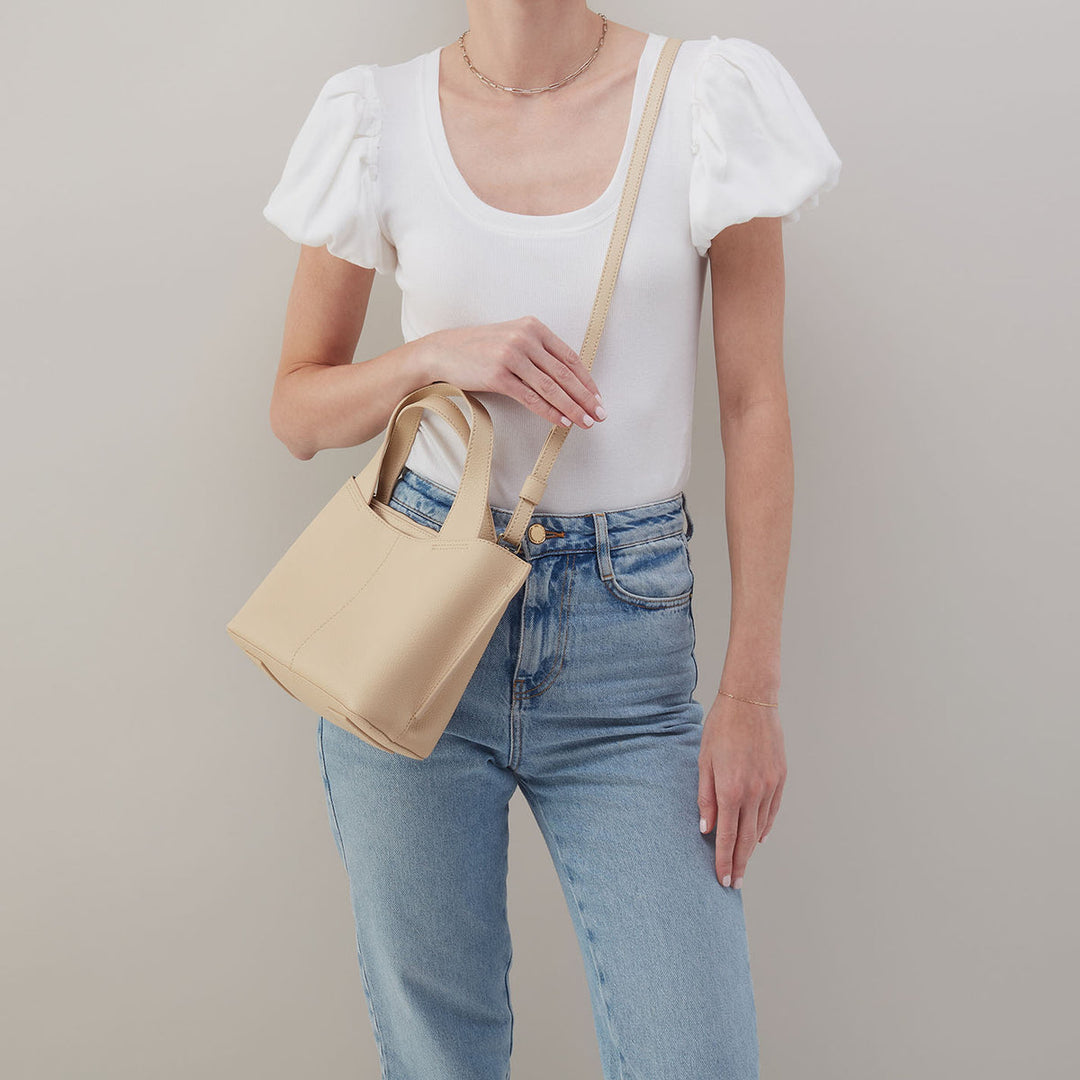Vida Small Tote - Almond