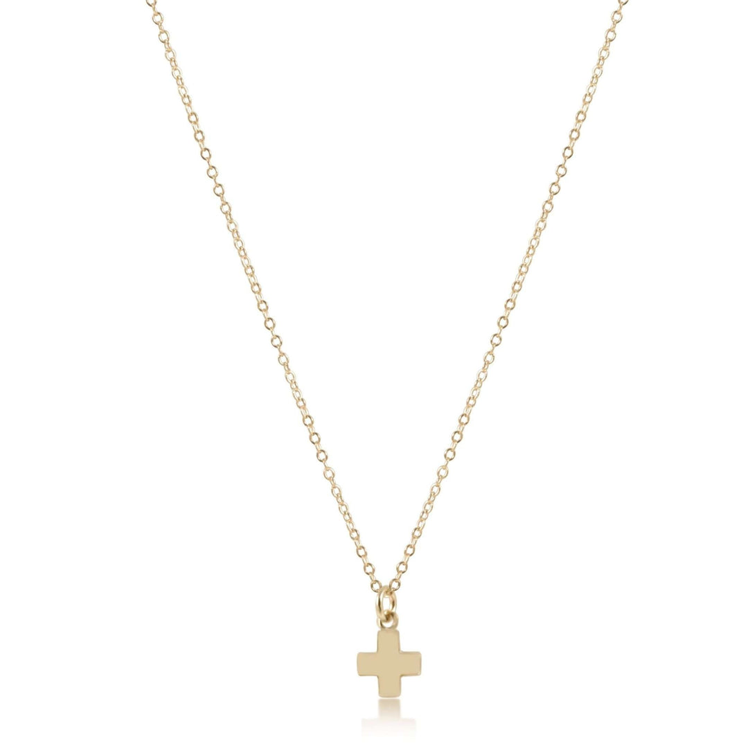 Egirl 14" Necklace Gold