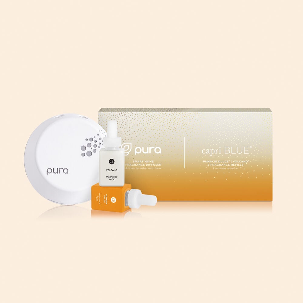 Volcano and Pumpkin Dulce Pura Smart Home Diffuser Kit V4