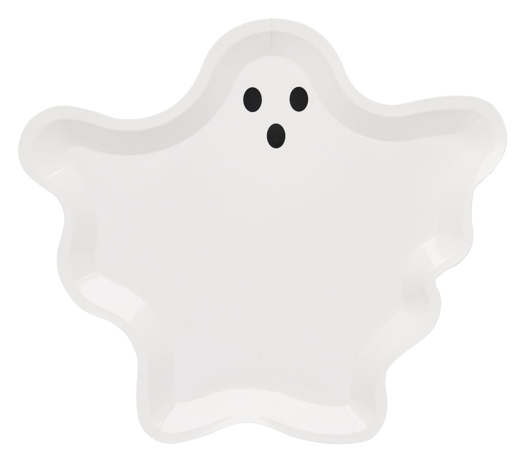 Ghost Die Cut Salad Plate Boo Treats