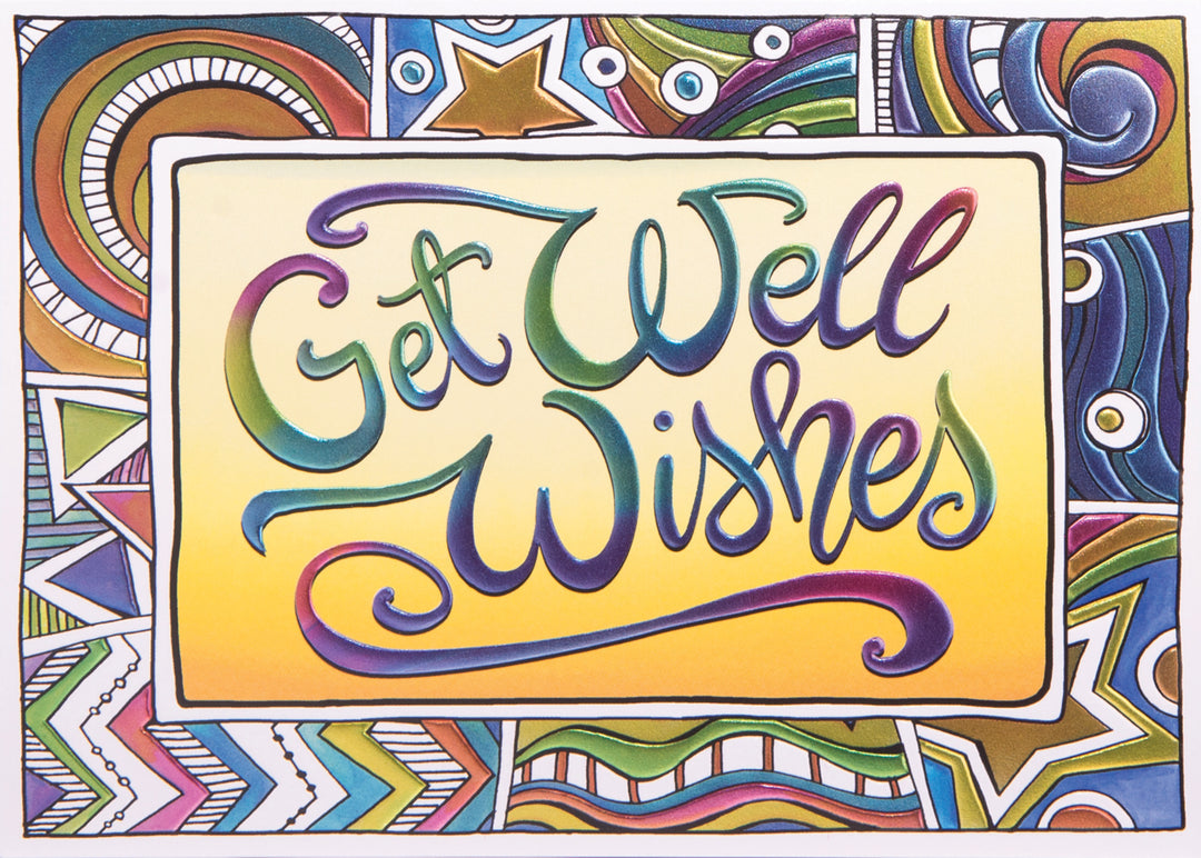 Well Wishes Ombre Greeting Card