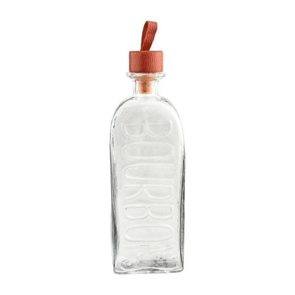 Embossed Glass Decanters