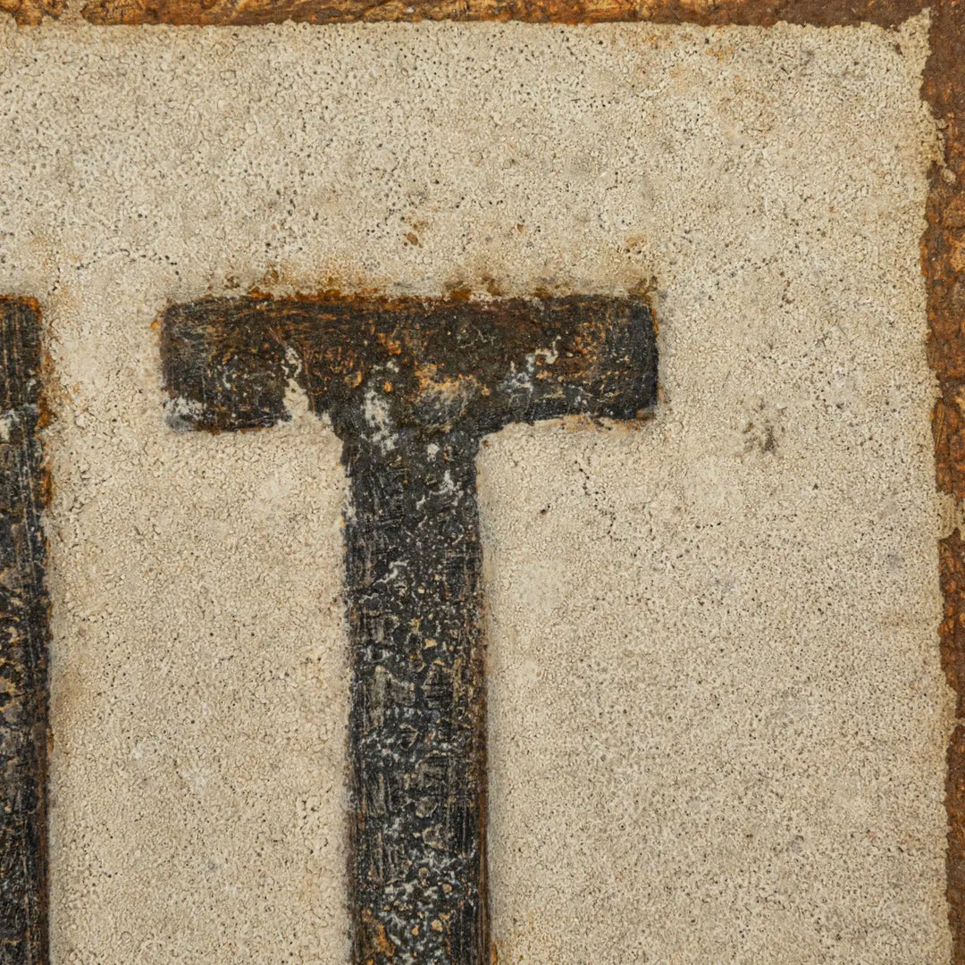 Embossed Metal Wall Décor "Bon Appetit"