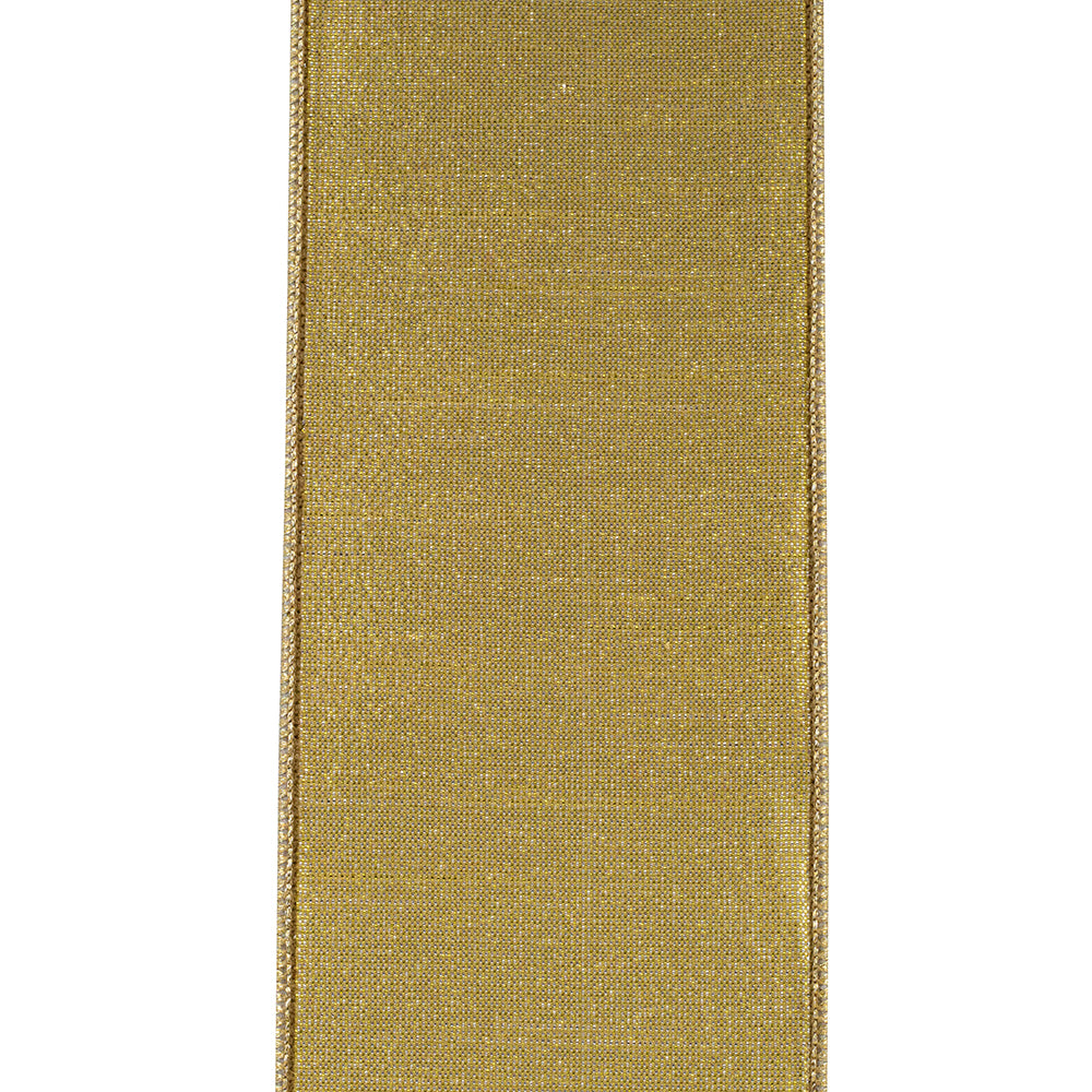 Harlequin Diamond gilded ribbon with wired edge in a delicate outline pattern